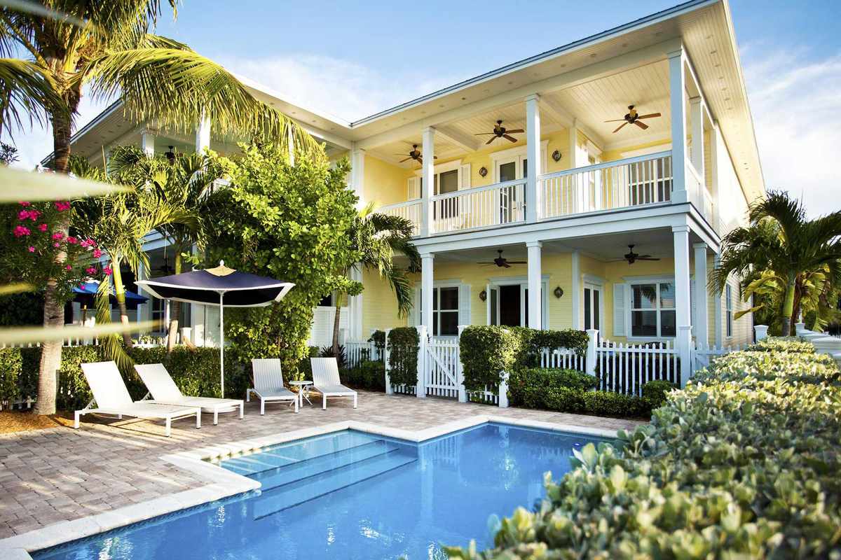 Sunset Key Cottages, resort pool, Key West, Florida