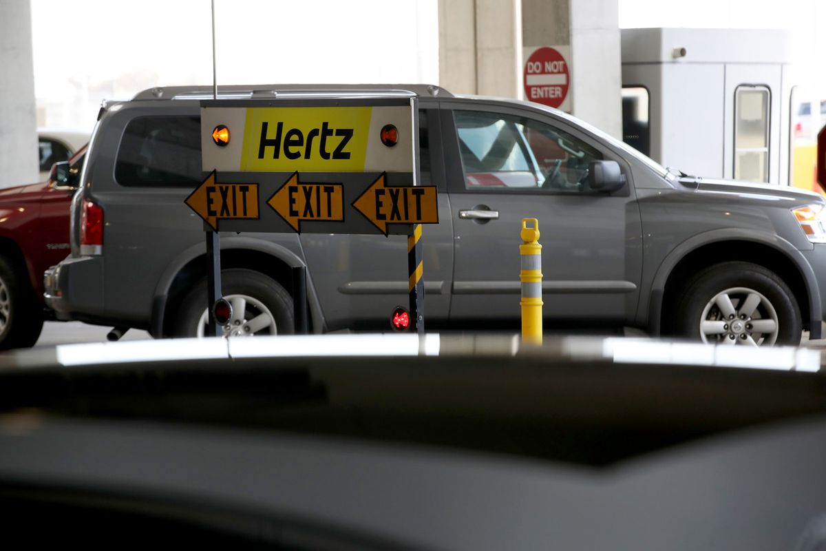 Hertz rental car