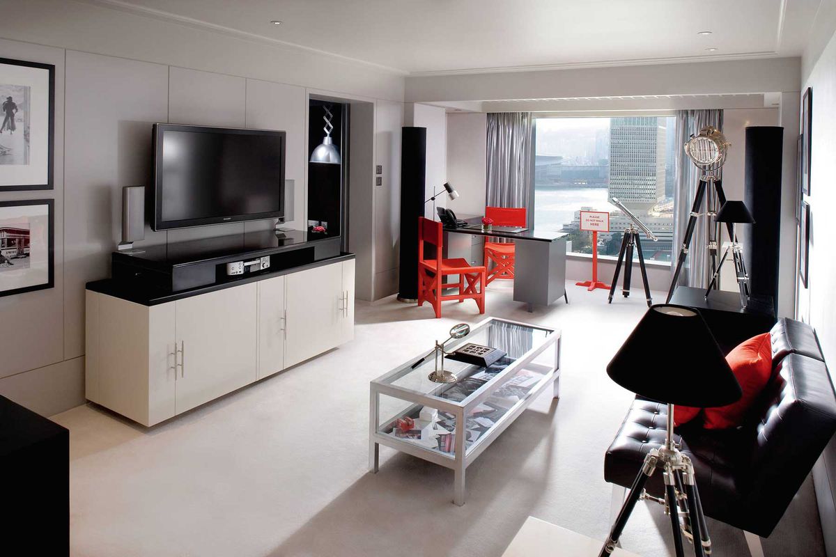 Mandarin Oriental Hong Kong, Lichfield Suite living room, Hong Kong, China