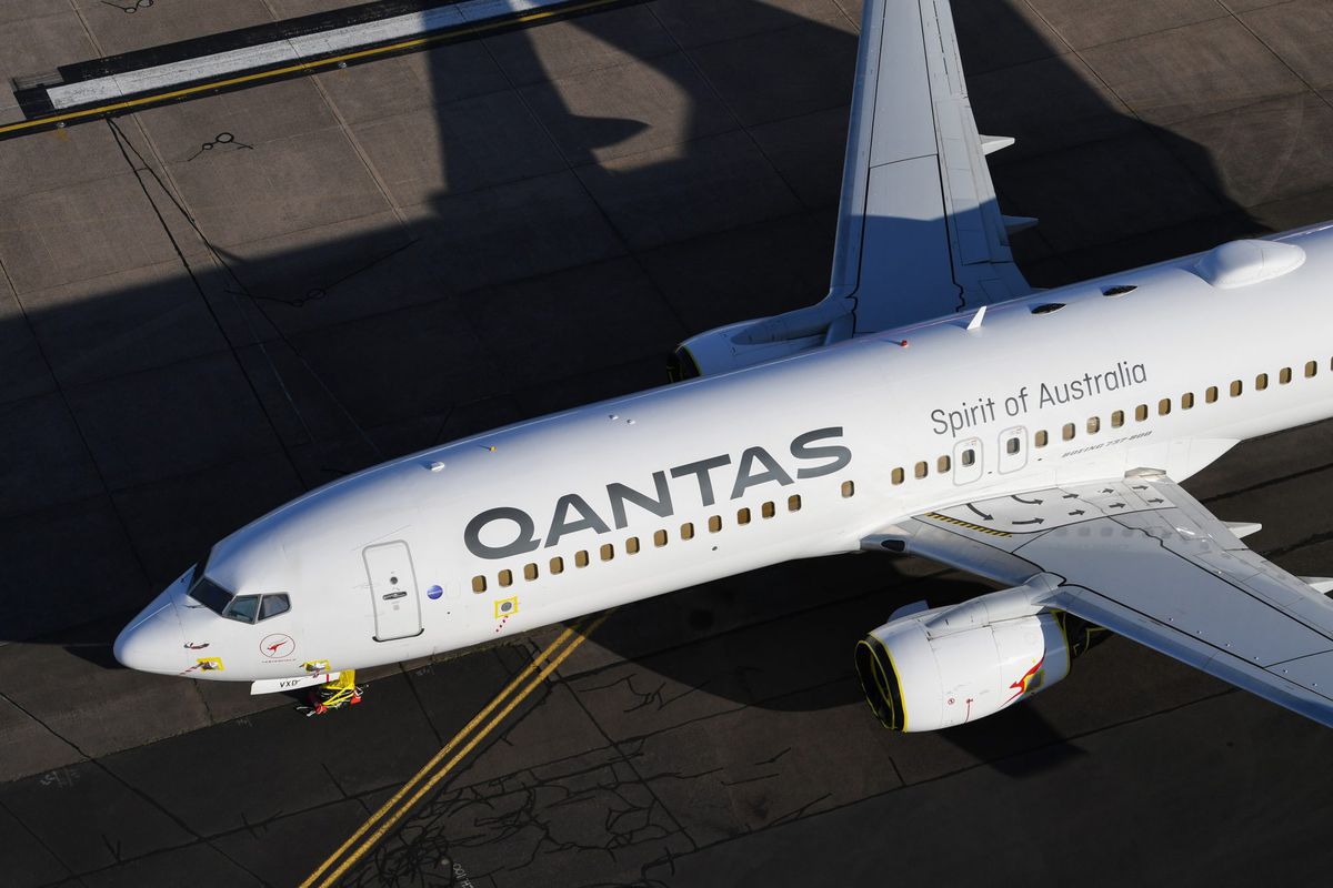 Qantas airplans