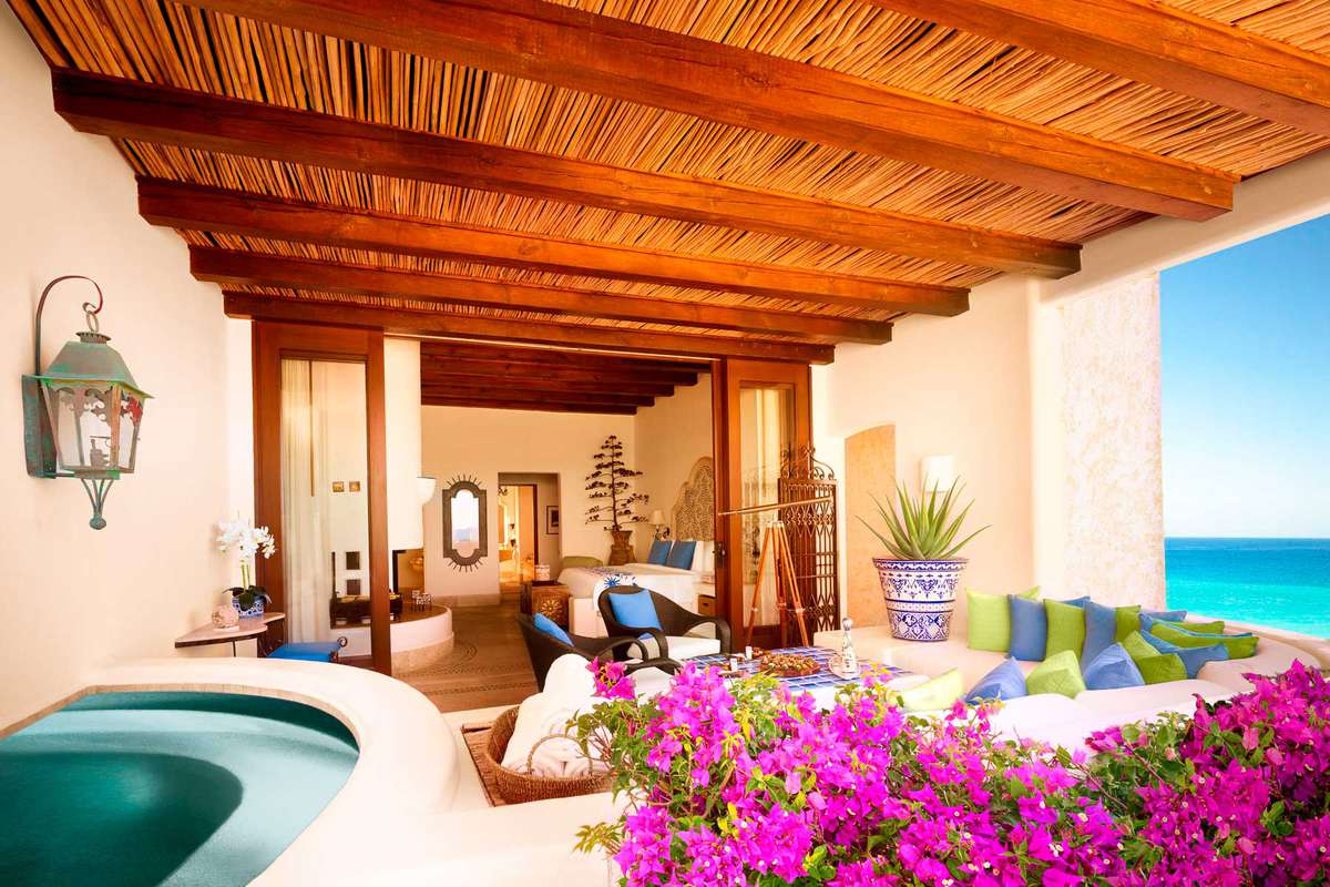 Las Ventanas al Paraíso, A Rosewood Resort, suite with hot tub and ocean view