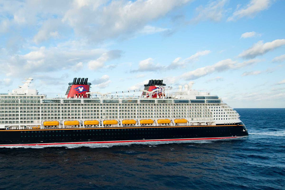 Disney Dream Cruise Ship at Sea