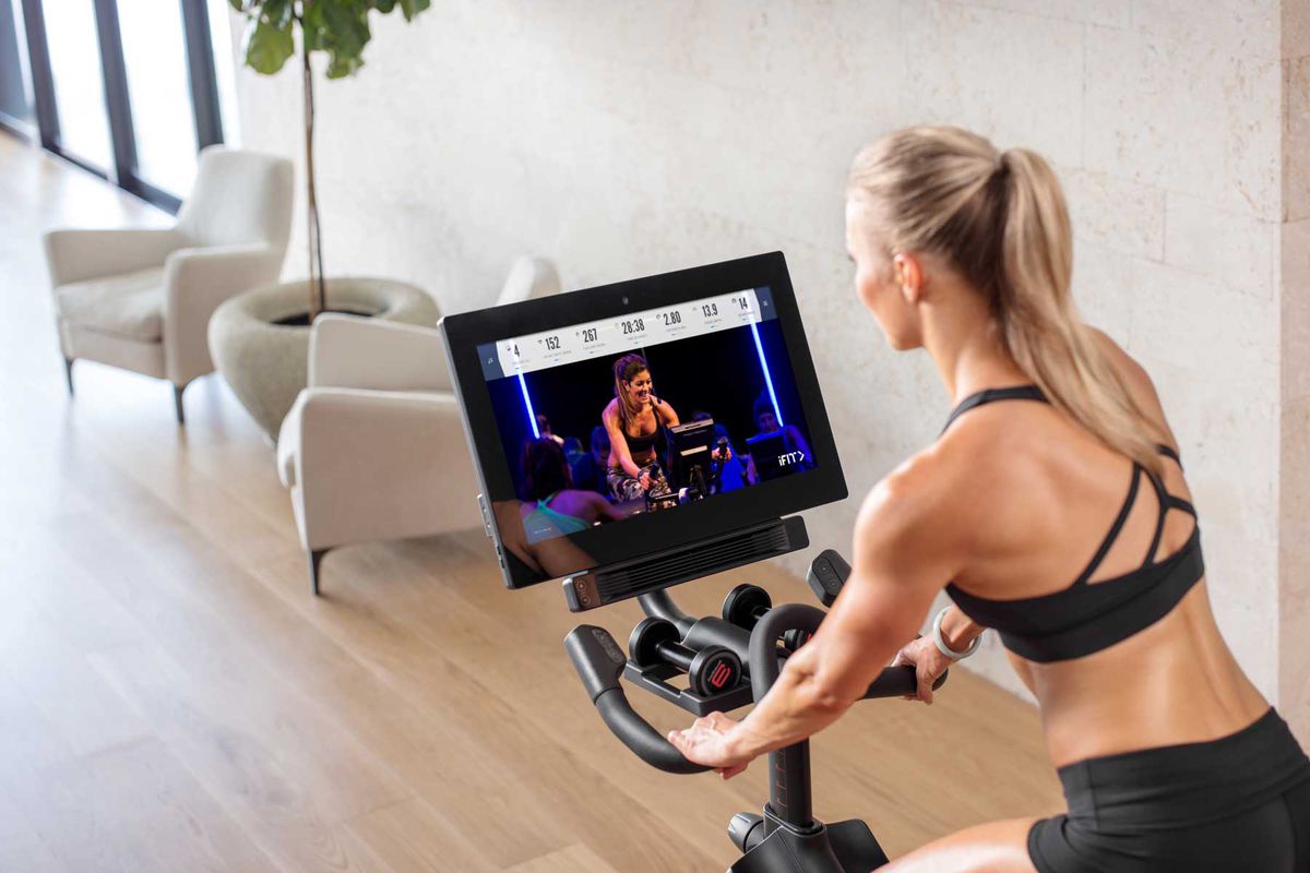 This Nordictrack Workout Bike Combines Travel And Fitness And I M Obsessed Travel Leisure These videos are what make this piece of home gym equipment worthwhile. this nordictrack workout bike combines