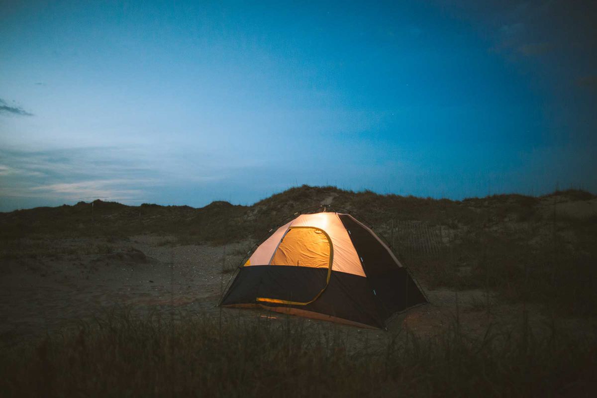 Oregon Inlet Campground near Outer Banks, North Carolina
