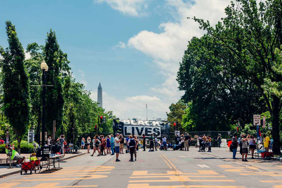 Black Lives Matter Plaza in Washington, D.C.