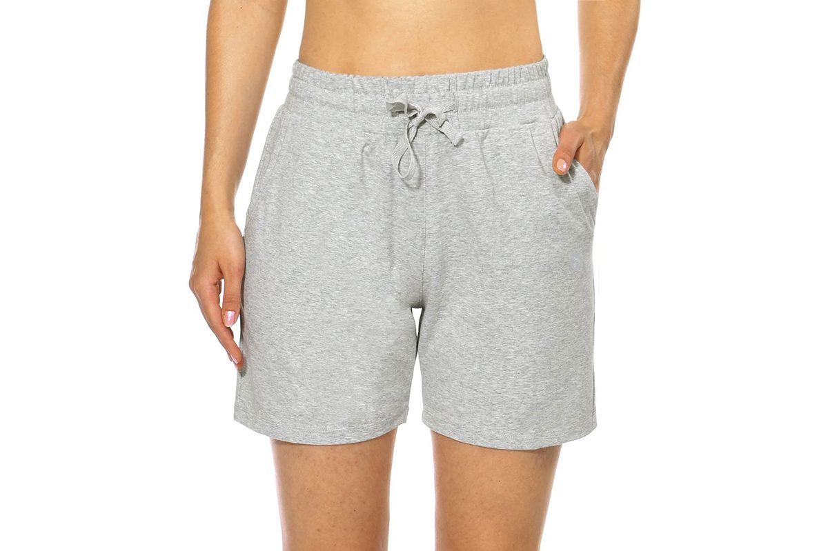 Grey sweat shorts