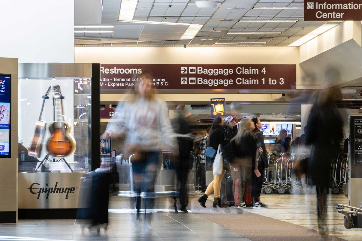 Nashville S Bna Airport Now Has Clear Travel Kiosks For Touchless Security Travel Leisure