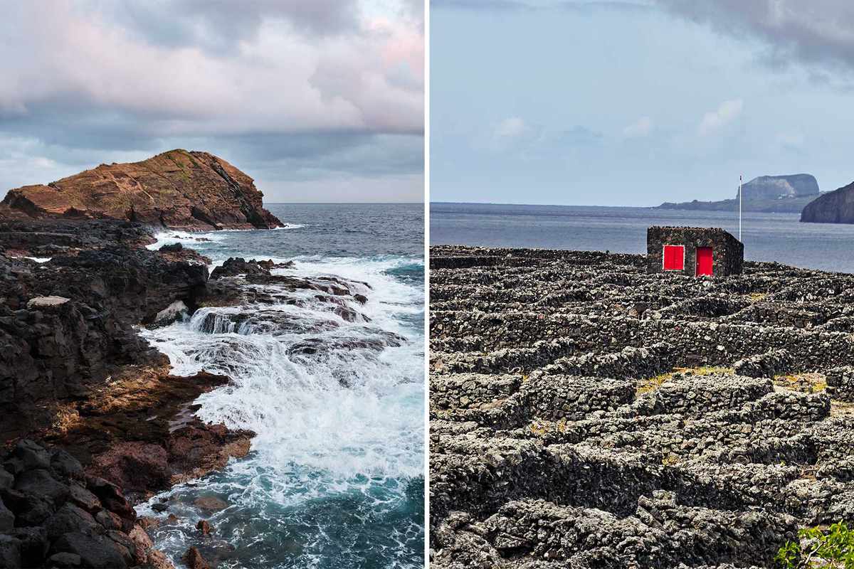 Scenes from Sao Miguel and Pico, two of Portugal's Azores islands