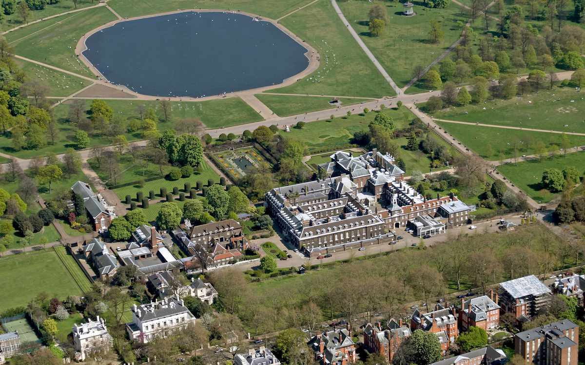 Aerial View of Kensington Palace