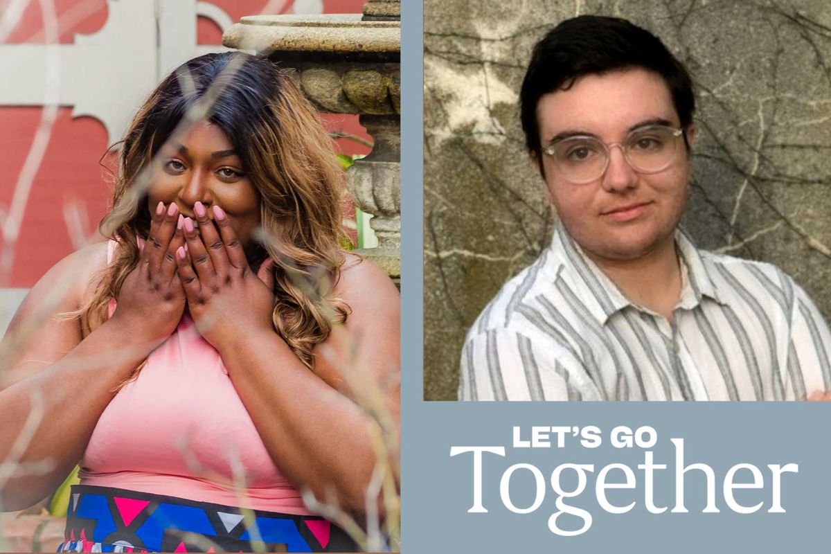 Let's Go Together Podcast Episode 15 Guests, Aria Sai'd and KAM Burns