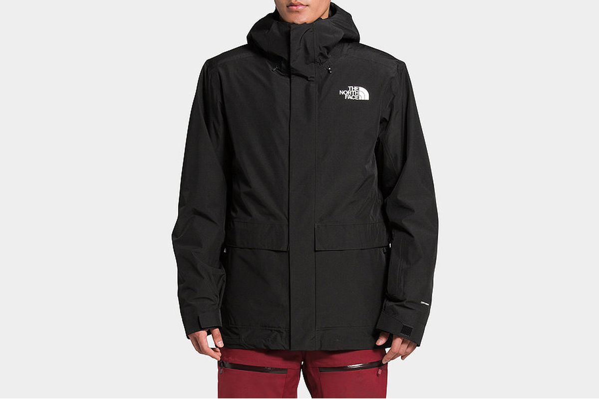 Men's black ski jacket