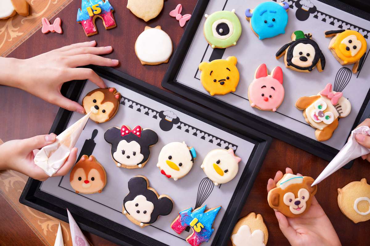 Disney character cookies