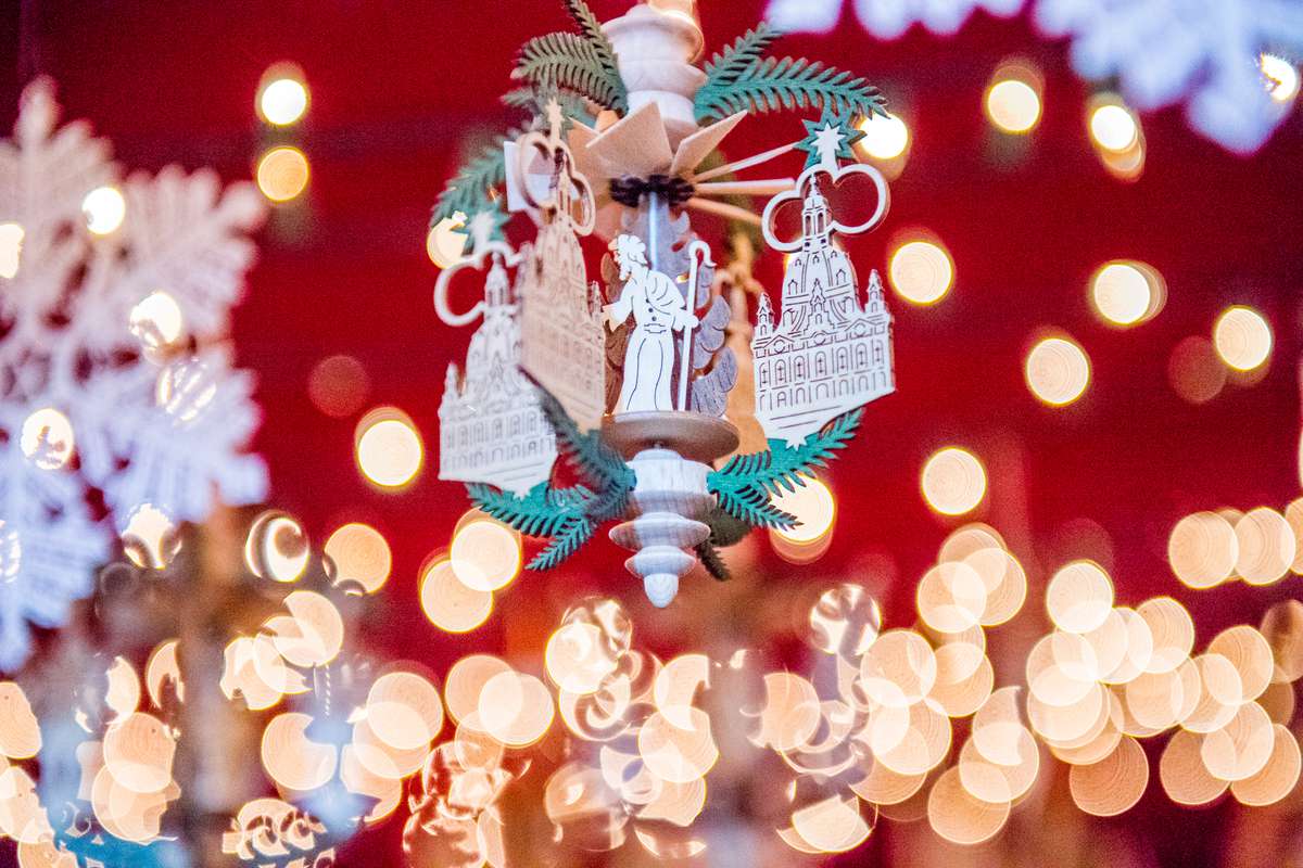 Denver's holiday market ornament vendor
