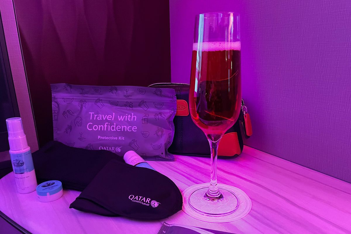 Travel with Confidence Package given passengers on Qatar Airways