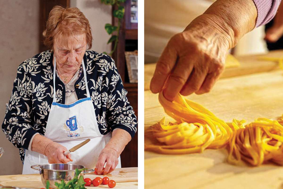 Grandma making pasta, an Airbnb Experience