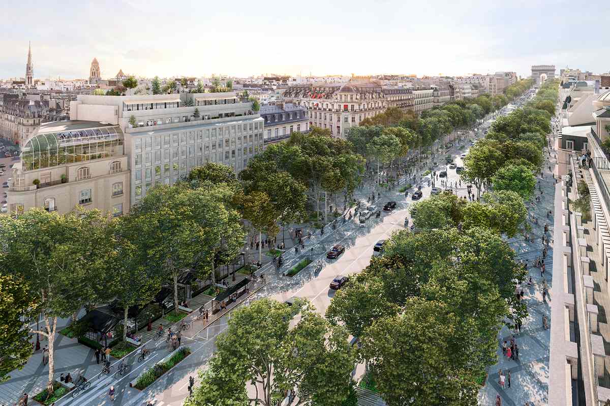 Rendering of Champs-Élysées