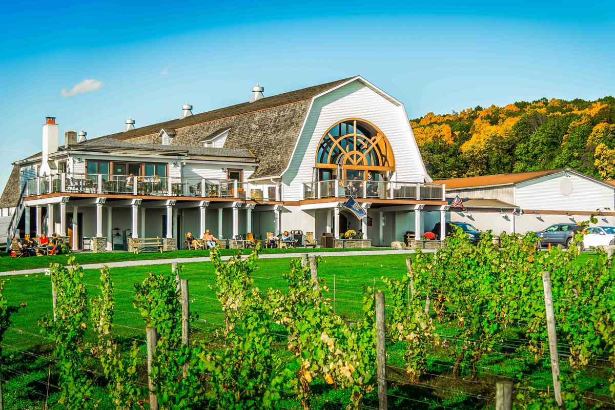Millbrook Vineyards & Winery in Hudson Valley region of New York