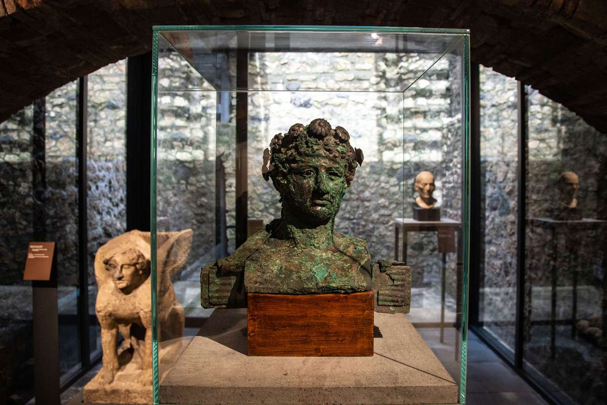 archaeological find exhibited at The Antiquarium of the Archaeological Park of Pompeii
