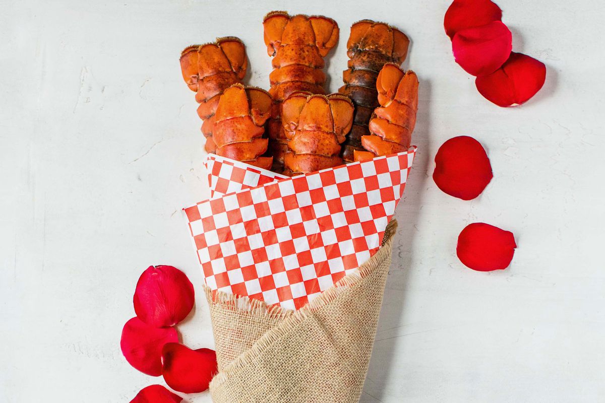 bouquet of lobster tails