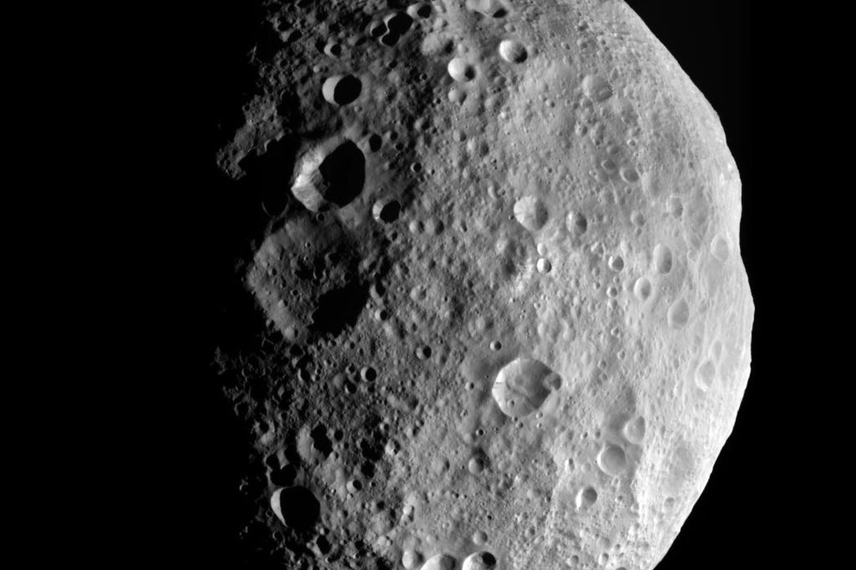 NASA image of an asteroid