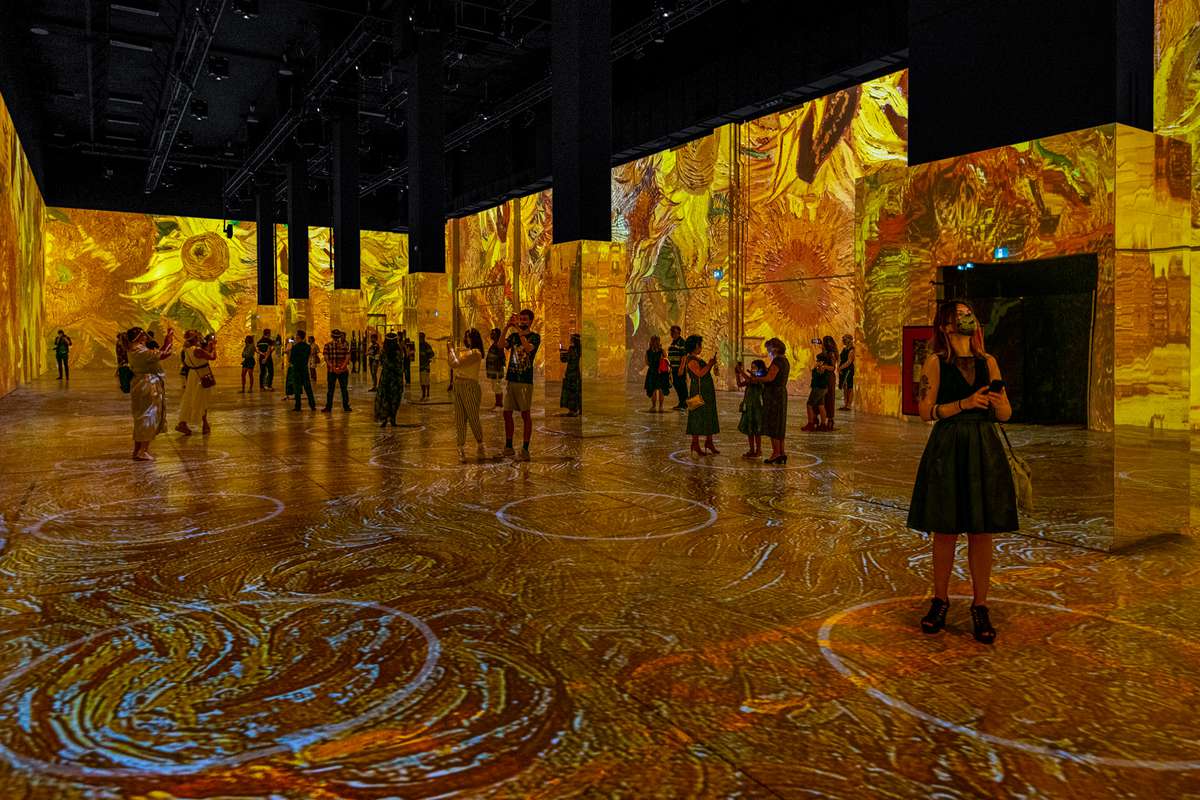 Immersive Van Gogh exhibition