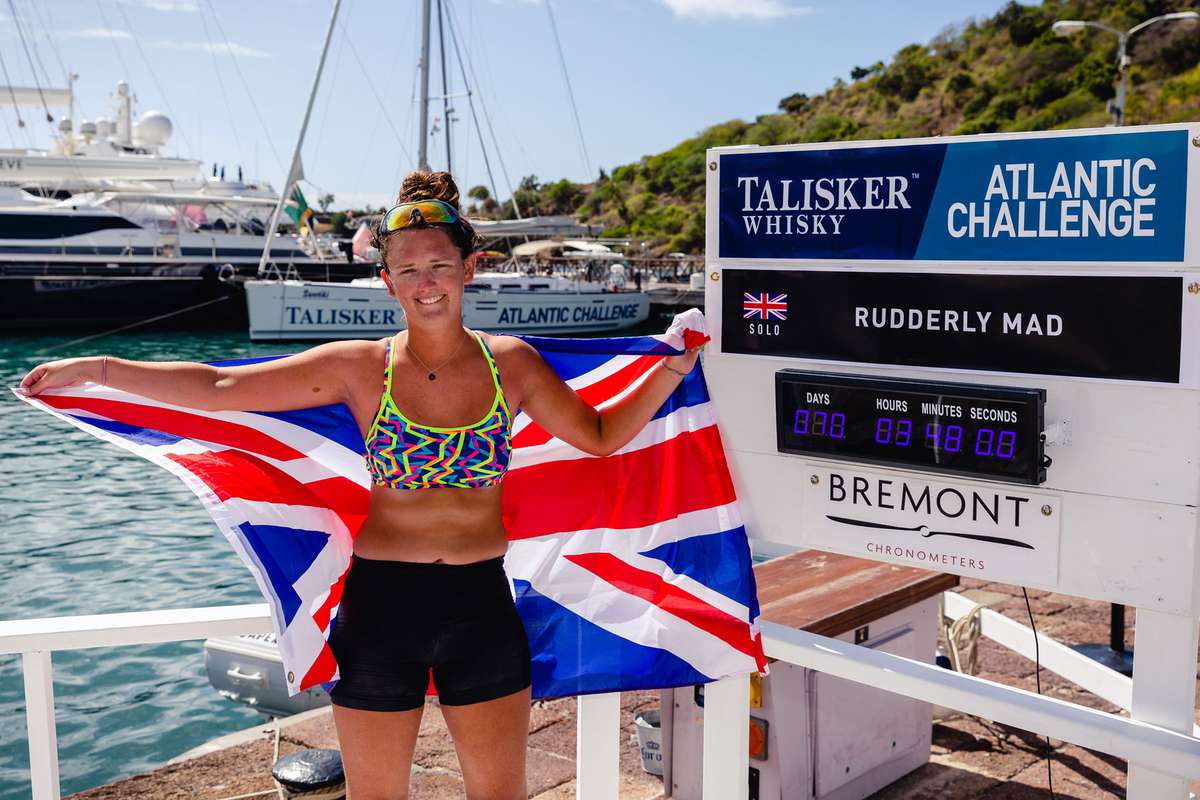 Jasmine Harrison Becomes Youngest Female to Row Solo Across the Atlantic