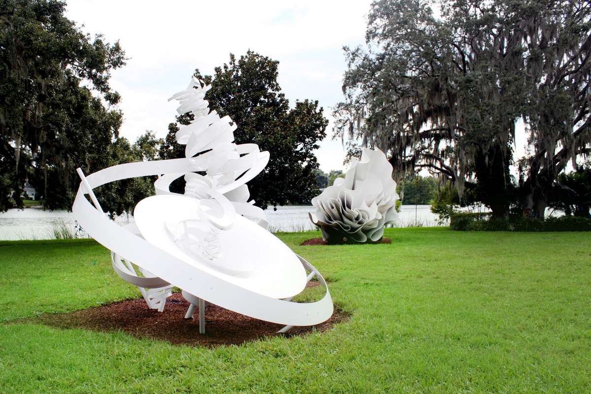 Sculpture out of The Menello Museum of American Art in Orlando