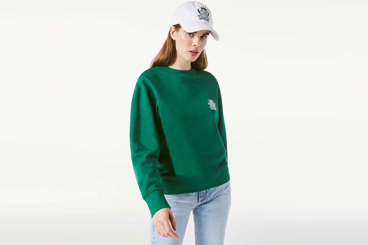 Green Carlyle logo sweatshirt