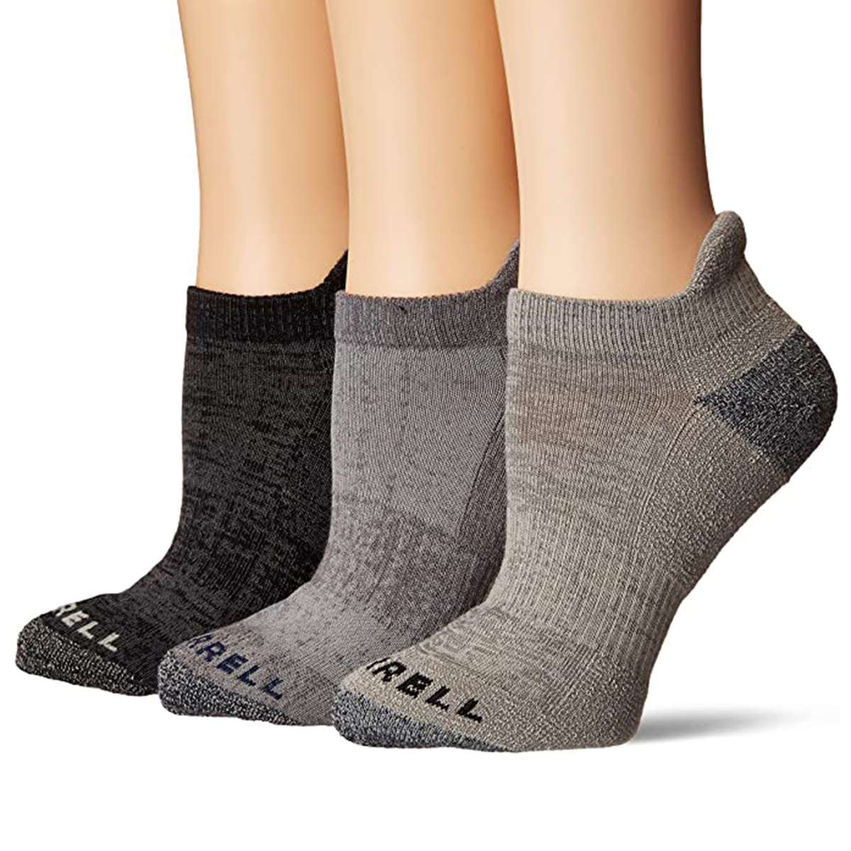 Merrell Women's 3 Pack Cushioned Performance Hiker Socks