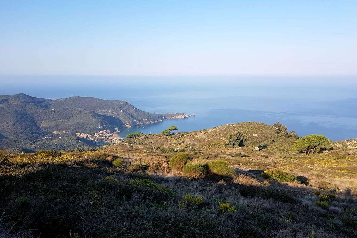 Island of Giglio off the coast of Tuscany