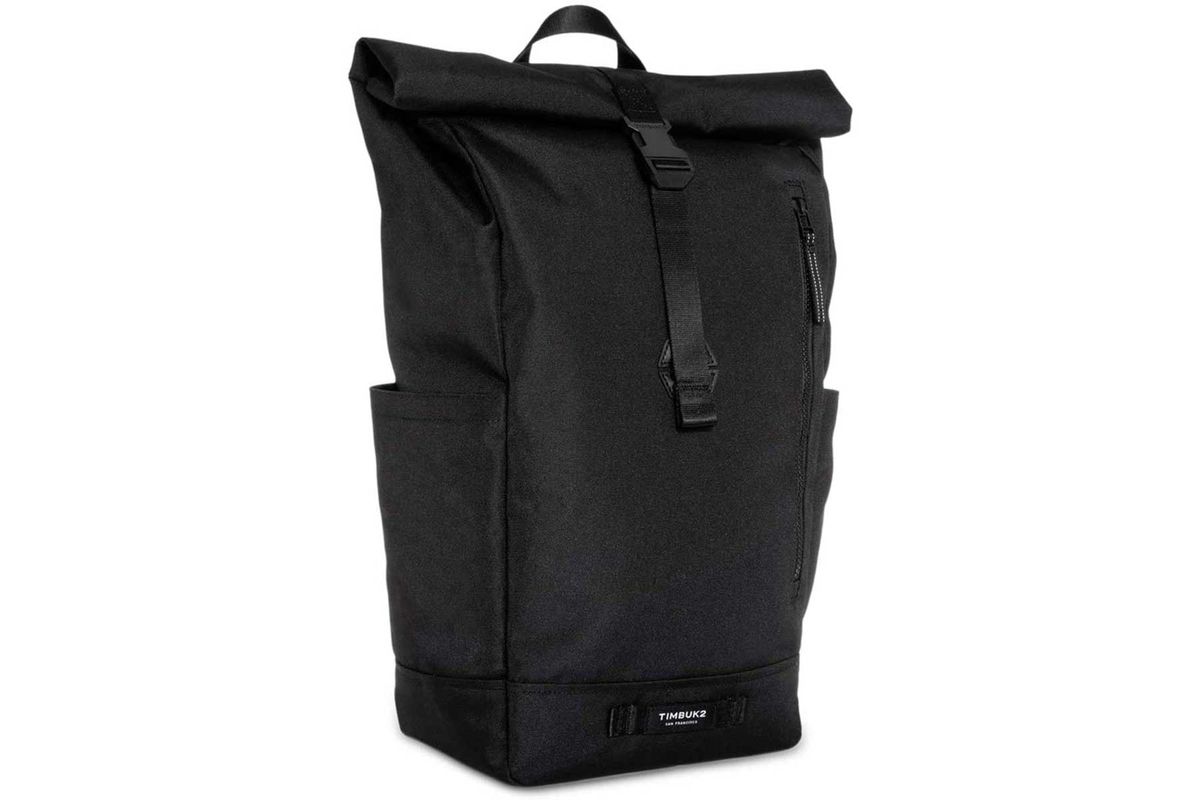 <p>This spacious backpack — with its waterproof polyester — is versatile enough to go from damp city streets to a rainy camping trip (and up your style ante in the process).</p>
                            <p>To buy: amazon.com, $79</p>
                            