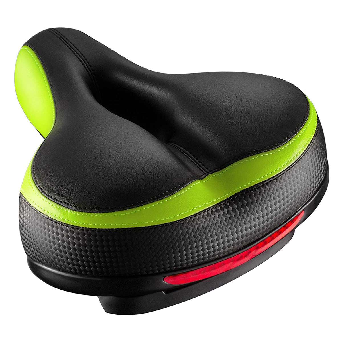 Extra Wide and Padded Bicycle Saddle Front Seat Large Comfort Breathable Bicycle Saddle Suitable for Women and Men Most Comfortable Bike Seat
