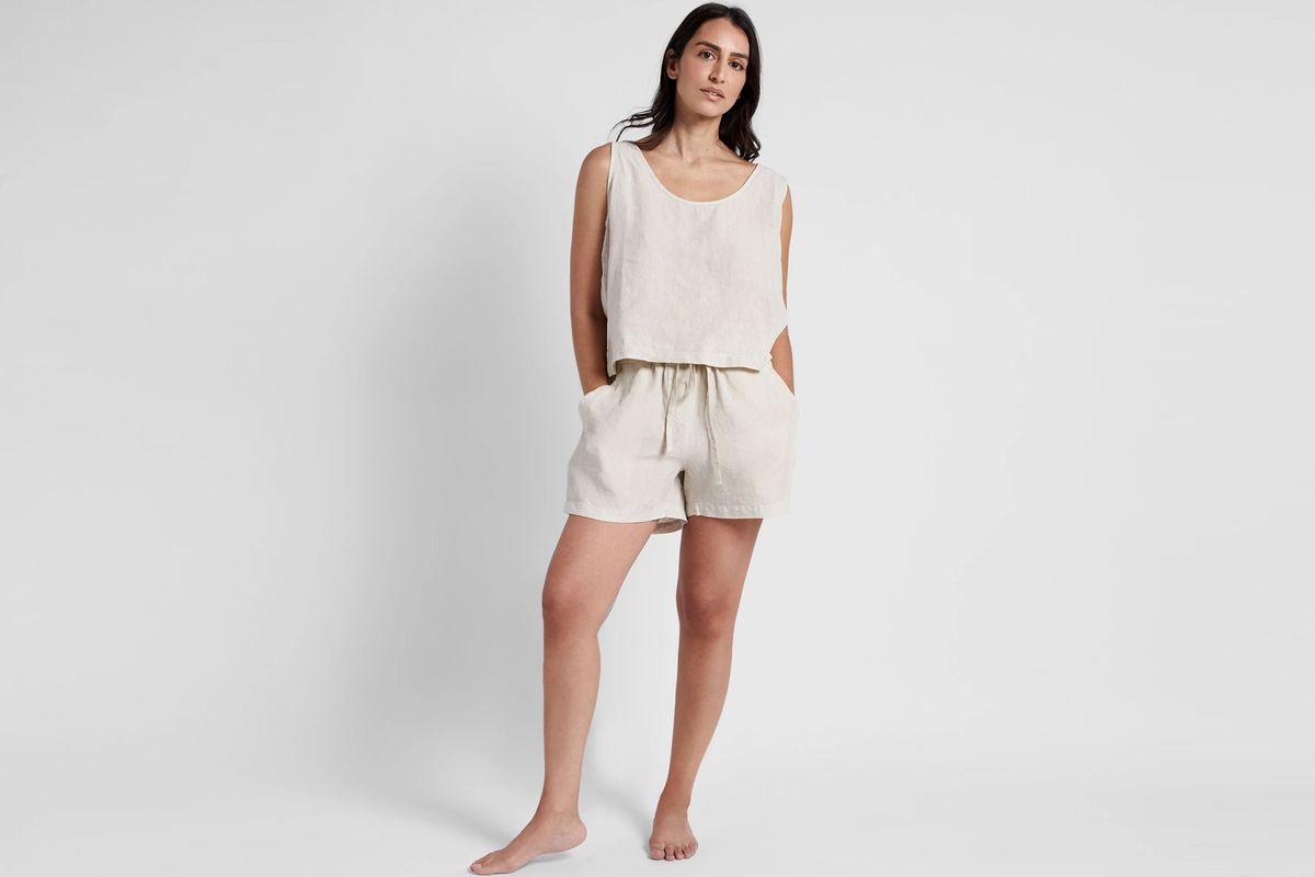 Mens Plain Color Cotton Linen t Shirts Shorts Suit,Donci Plus Size Loose Comfort Summer Casual Emboitement Short Sleeve Tops 