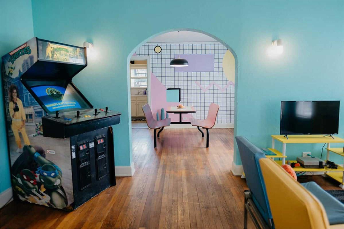 The McFly 80s themed Airbnb
