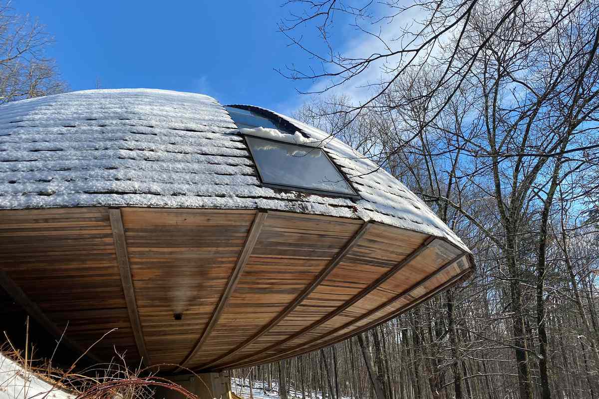 Airbnb dome house in New Paltz, NY