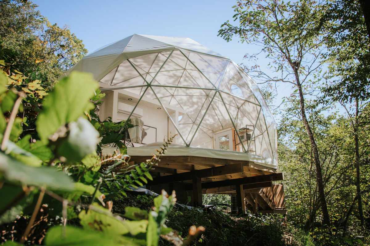 The Overlook Airbnb dome house