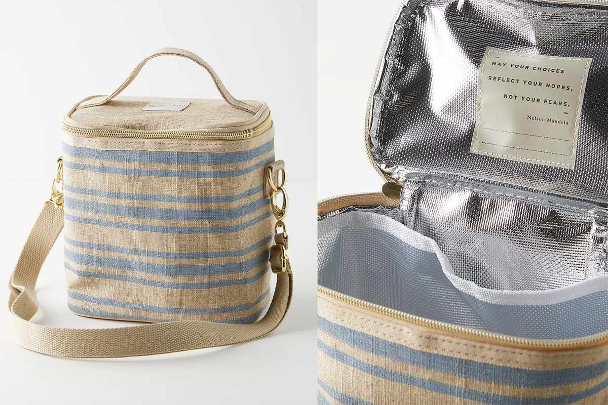 linen lunch bag soyoung anthropologie