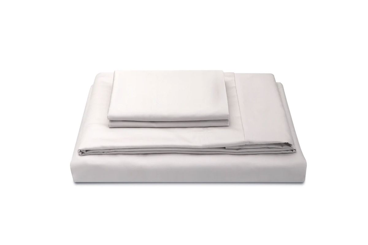 Ivory bed sheets
