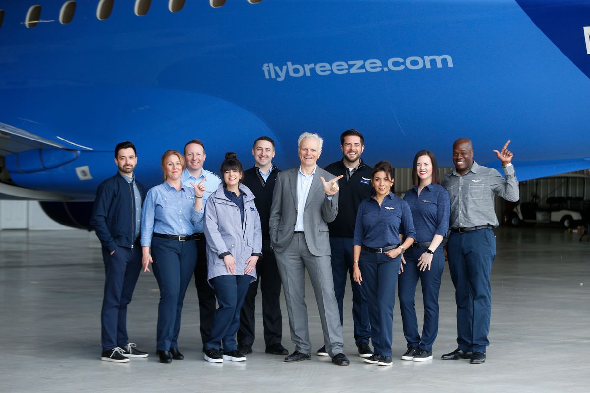 Breeze Airways employees