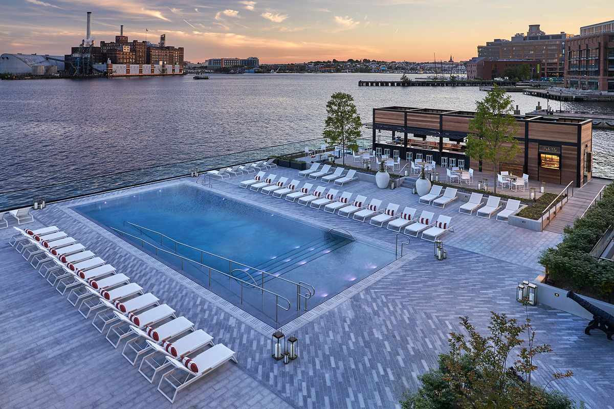 The Pool at The Sagamore Pendry, Baltimore, MD