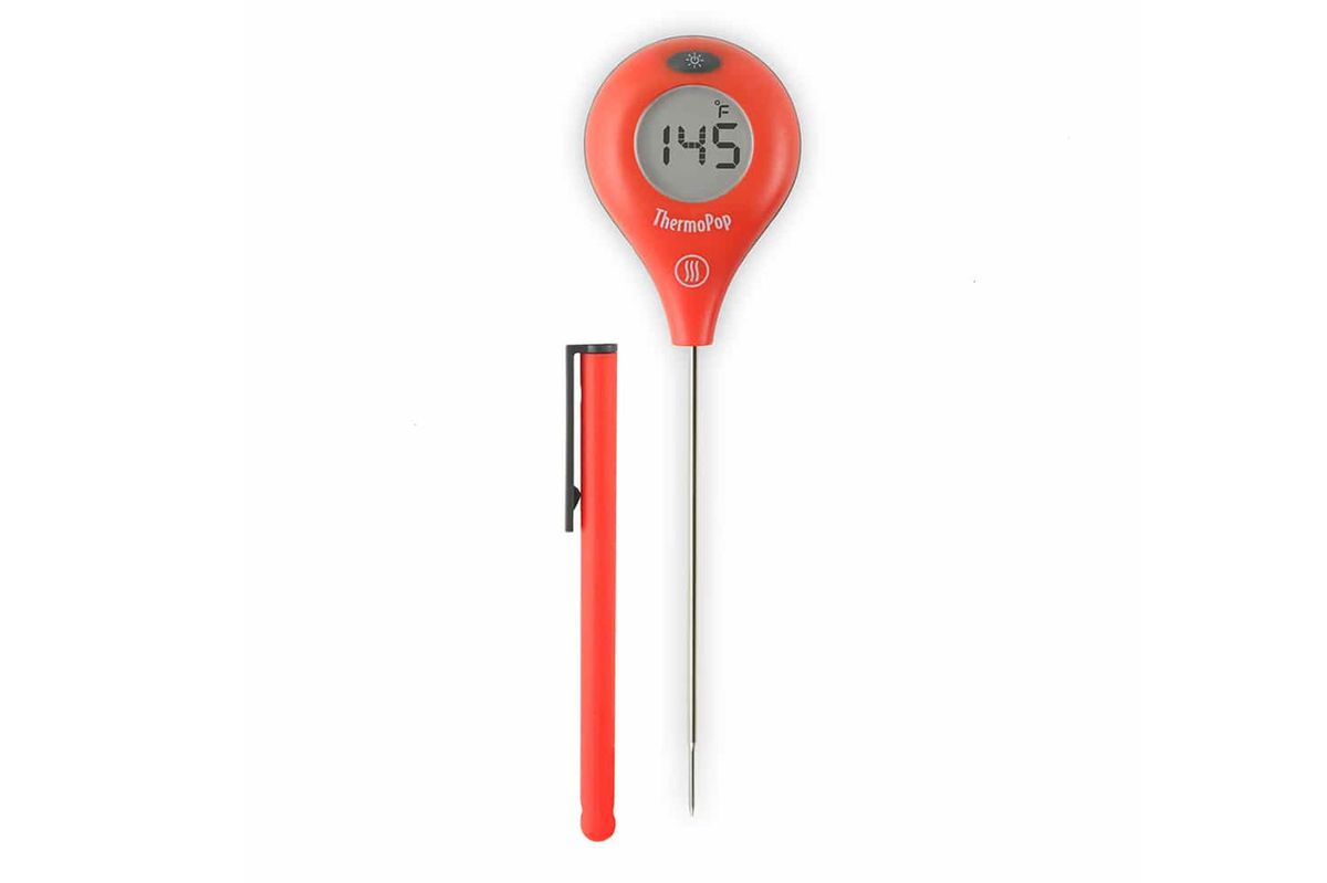 Red meat thermometer