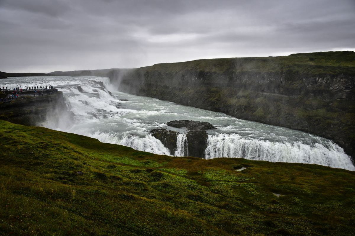 Gullfoss Waterfall - along the Golden Circle - Gullfoss Iceland