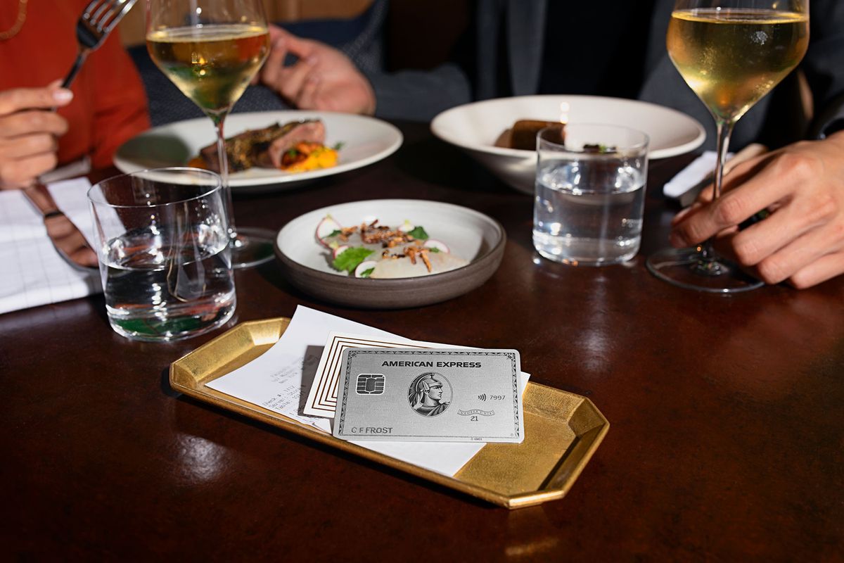 Dining with American Express Platinum card