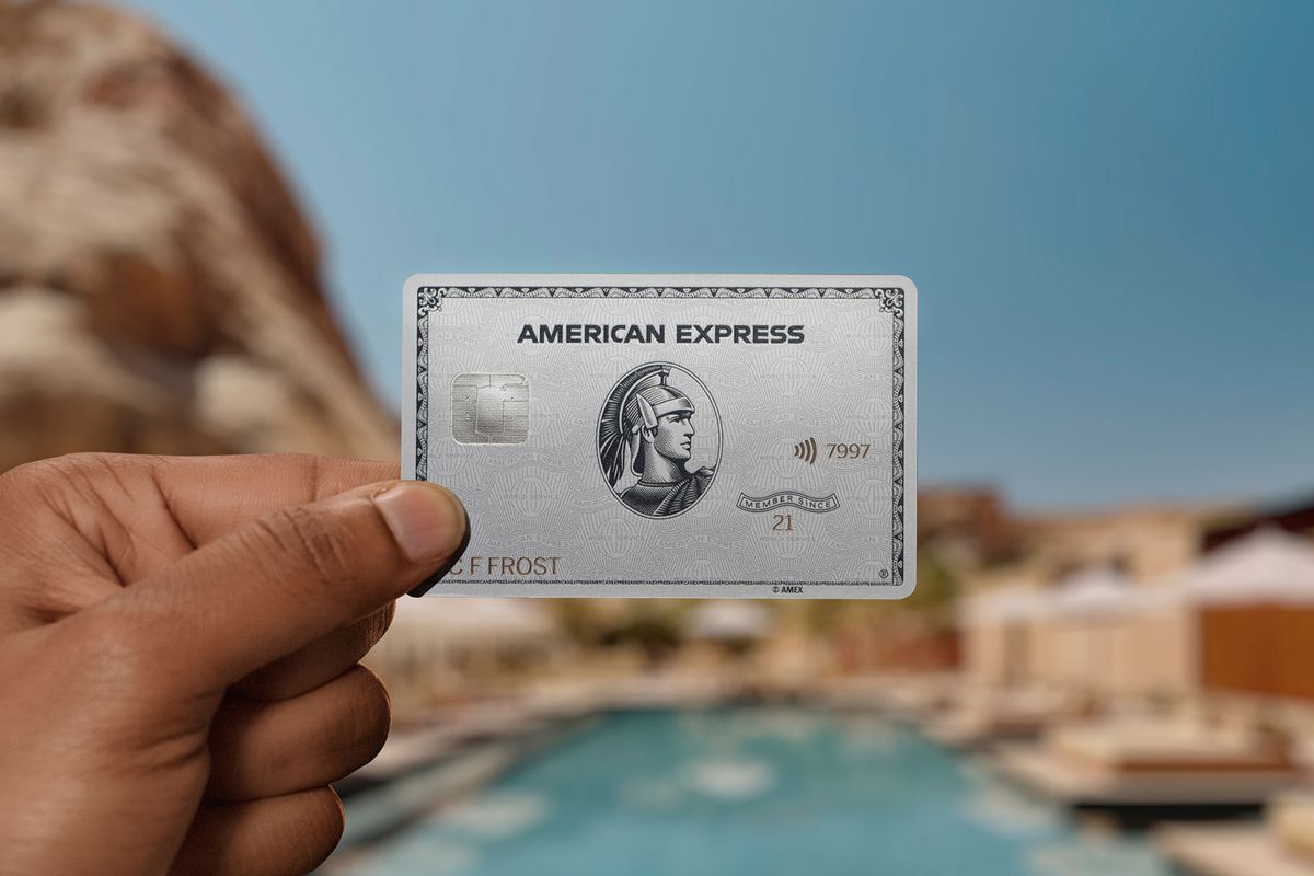 Holding an American Express Platinum card