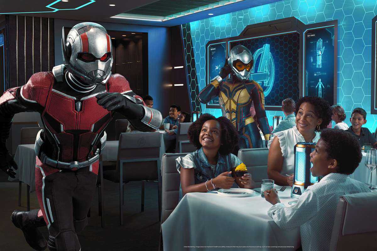 Disney Cruise Line immersive family dining
