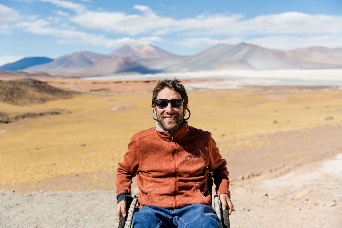 Founder and CEO Alvaro Silberstein of Wheel the World