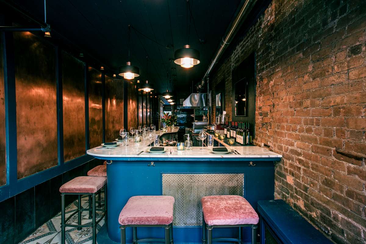 Interior bar at Cadence
