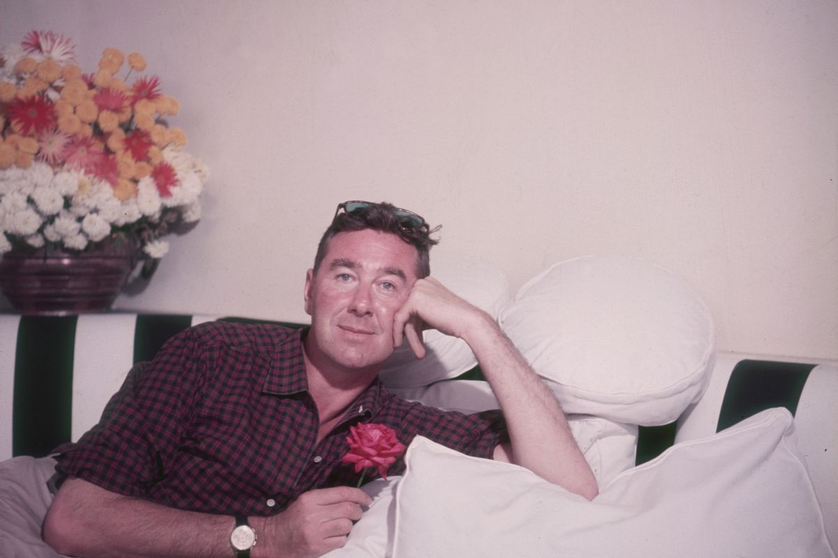 Photographer Slim Aarons in Palm Beach, 1955.