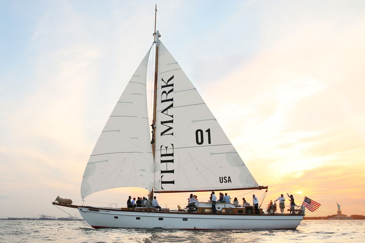 The Mark sailboat for dining