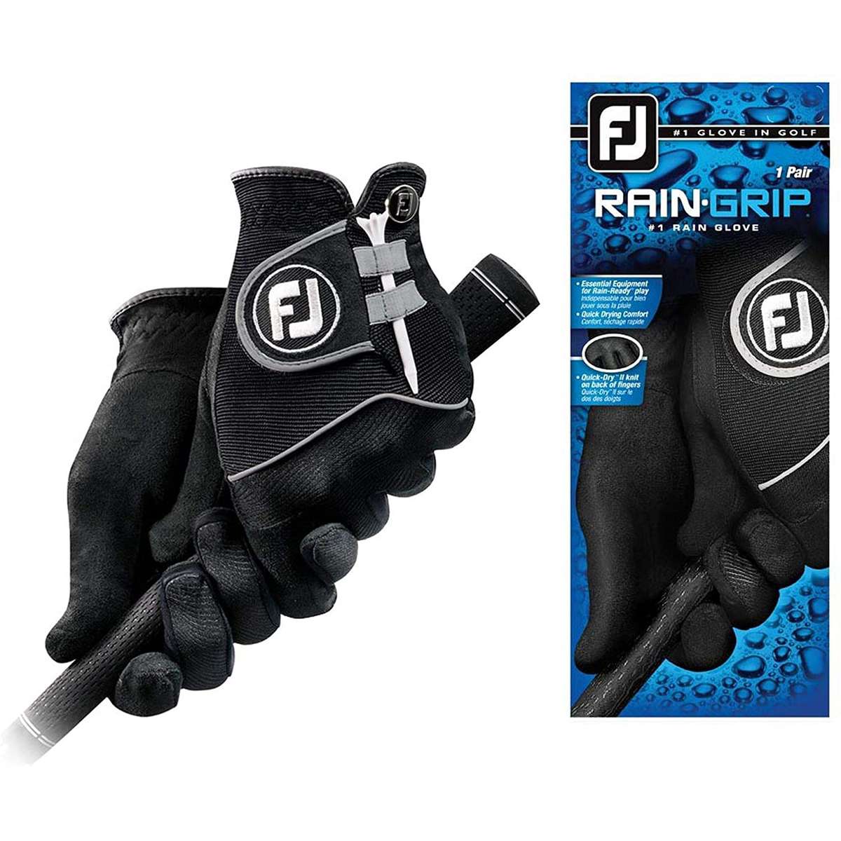 FootJoy RainGrip Golf Gloves, Pair
